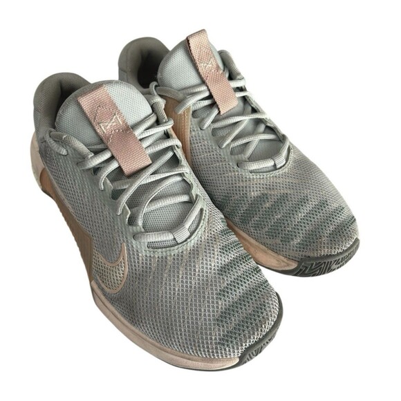 Nike Metcon 9 ‘Silver Pale Ivory’ Women Size 8.5 Cross Training Shoes DZ2537-002 - Picture 6 of 14